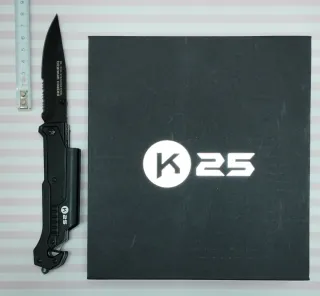 REBAJA! K25 TÁCTICA + LINTERNA + PEDERNAL + FUNDA