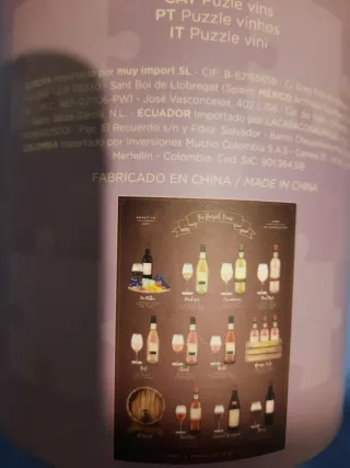 Puzzle Muy Mucho Vino 500 Piezas