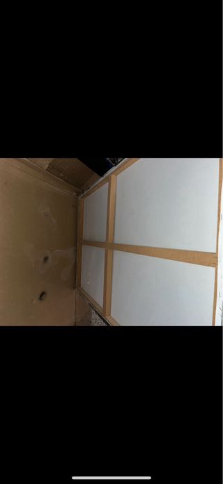 Cuadro ciudad noche puente