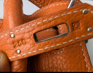 Bolso Hermès So Kelly Marrón/Naranja