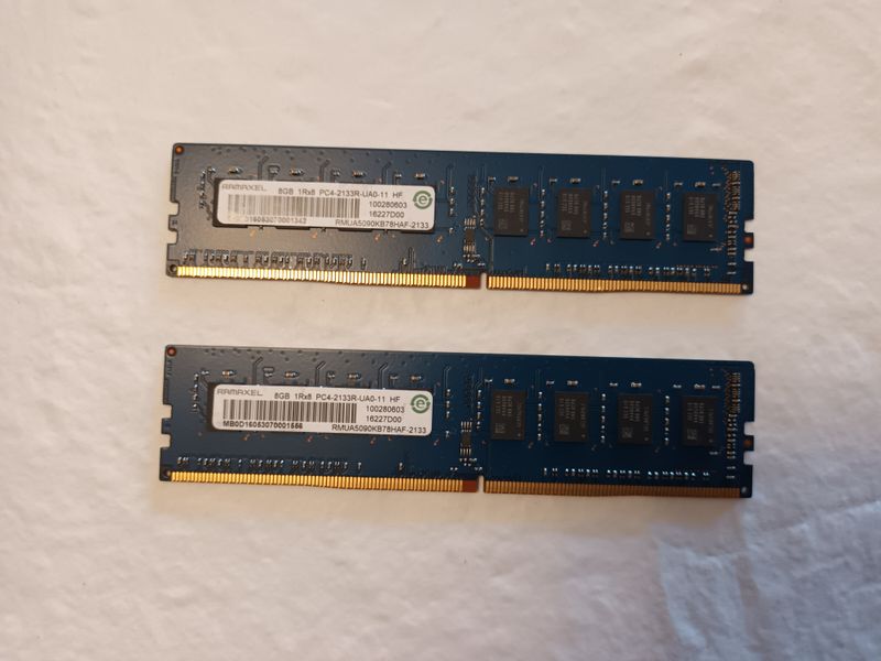 2x 8GB DDR4 RAM PC4-2133R-UAD-11 HF