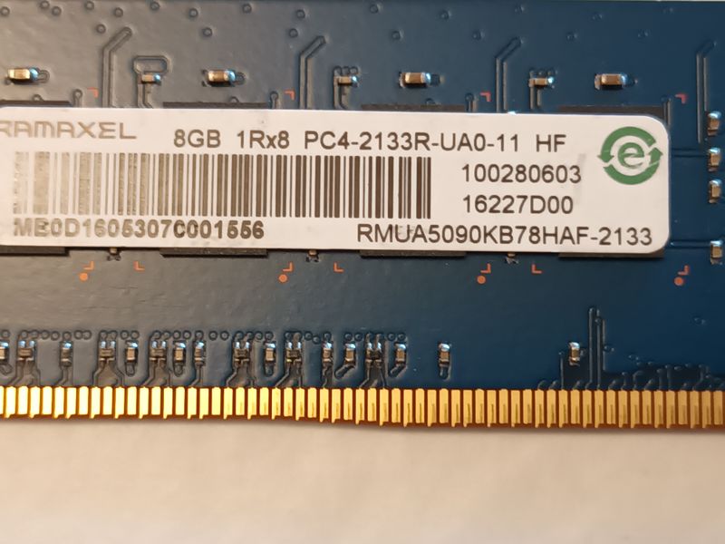 2x 8GB DDR4 RAM PC4-2133R-UAD-11 HF afbeelding 3