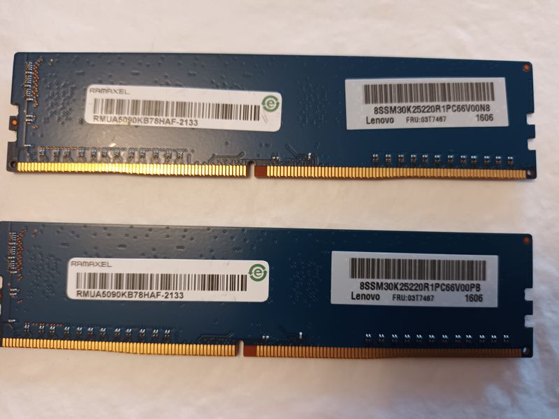 2x 8GB DDR4 RAM PC4-2133R-UAD-11 HF afbeelding 2
