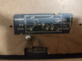 Radio Philips Válvulas Restaurada