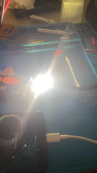 Linterna reparada – Otro taller no pudo