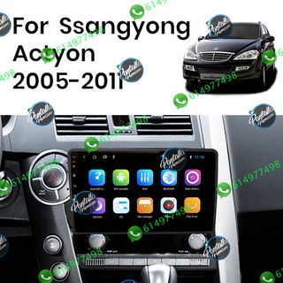 Radio Pantalla CARPLAY GPS para Ssangyong Kyron