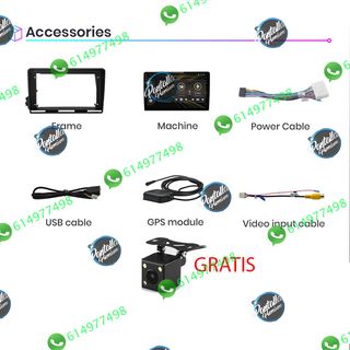 Radio Pantalla CARPLAY GPS para Ssangyong Kyron