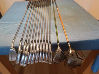 Set completo de palos de golf + bolsa + carro