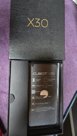 Teléfono móvil Cubot X30 8GB 256GB