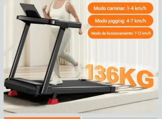 Cinta de correr plegable