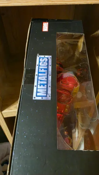 Figura Hulkbuster + Iron Man Metalfigs Jada Marvel