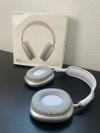 Auriculares P9 Pro Max Plateados y Negros