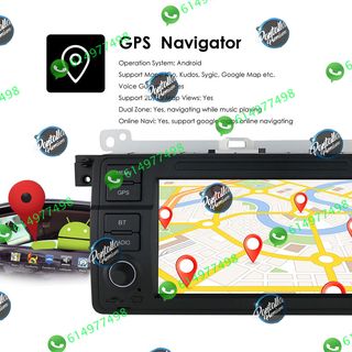 Radio Pantalla CARPLAY GPS para BMW E46 M3 318/320