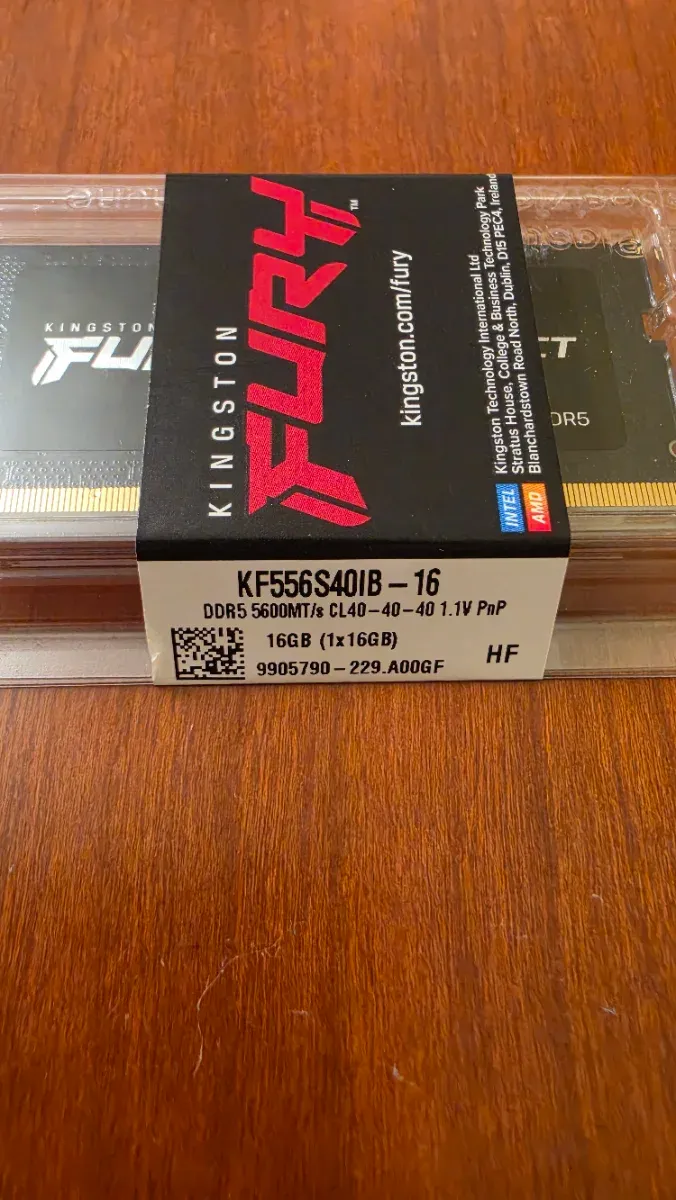 Memoria RAM Kingston FURY Impact DDR5 CL40 afbeelding 2