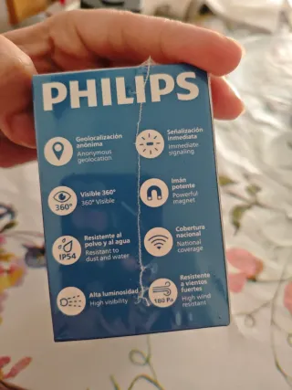 Baliza de emergencia Philips V16 DGT 3.0