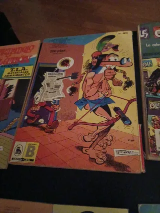 7 comics coleccion ole mortadelo y filemon