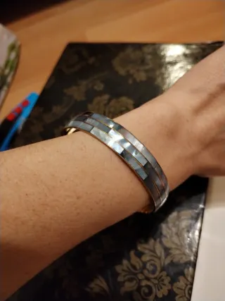 Pulseras Nacar y Latón