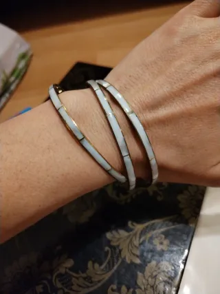 Pulseras Nacar y Latón