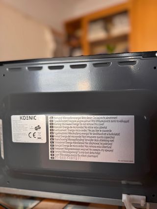 Microondas KOENIC KMWG 2322 DB 23L Grill