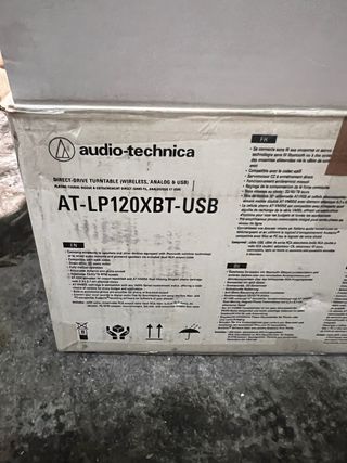 Tocadiscos Profesional Audio-Technica Negro