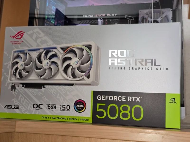 Placa gráfica ASUS ROG Astral RTX 5080