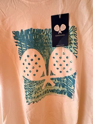 Camiseta Diseño Padel Verde y Blanca