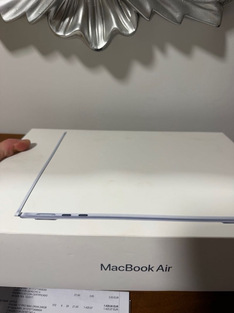 MacBook Air M4 16GB/256GB Precintado + Factura afbeelding 5