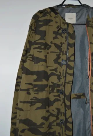 Chaqueta militar camuflaje