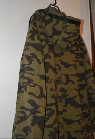 Chaqueta militar camuflaje