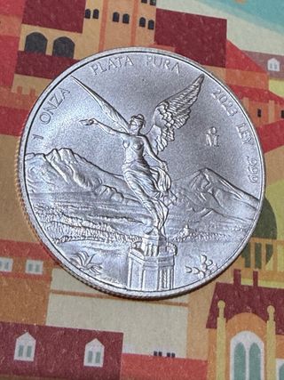1 Onza Plata Libertad México 2023