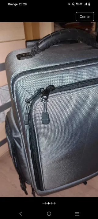 Maleta Neuland trabajo gris