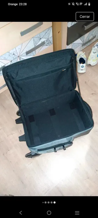 Maleta Neuland trabajo gris