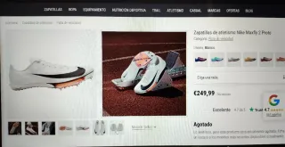 Zapatillas atletismo clavos Nike Maxfly 2 Proto 47