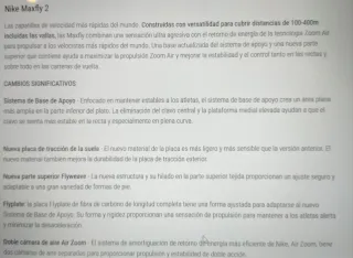 Zapatillas atletismo clavos Nike Maxfly 2 Proto 47