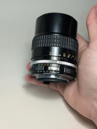 Objetivo Nikon 135mm 1:3.5