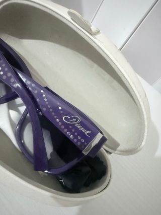 Occhiali da sole Diesel Originali Viola