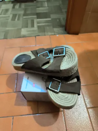 Chanclas cáñamo talla 37 Pull& Bear Collection