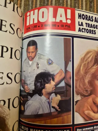 Revista Hola encuadernada 1990 tomo 2