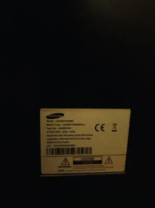 TV Samsung LED 40 UE40B7020WW