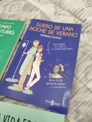 Saga libros Enfermera Saturada