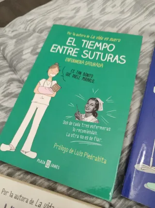 Saga libros Enfermera Saturada
