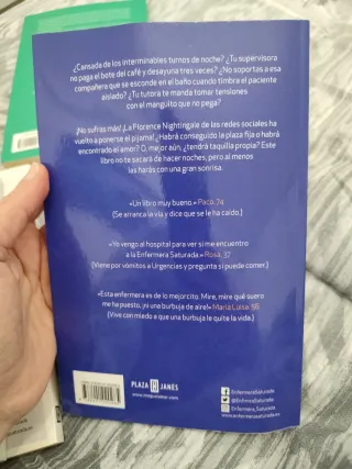 Saga libros Enfermera Saturada