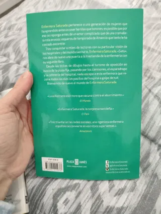 Saga libros Enfermera Saturada