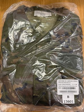 Uniforme Campaña Pixelado Boscoso Talla 1-N