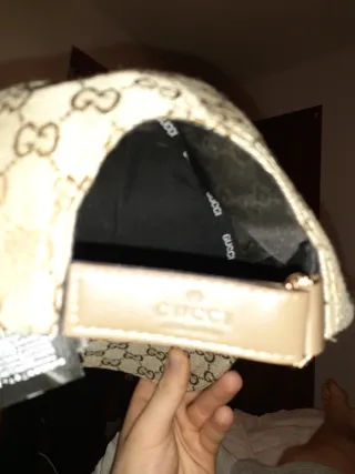 Gorra Gucci Beige