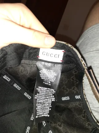 Gorra Gucci Beige
