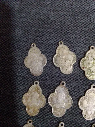 Colgantes Papa Plata es antiguas