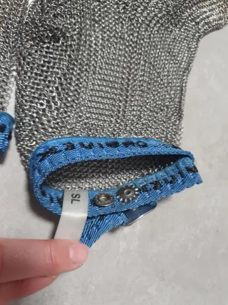 Guantes Malla Acero Inoxidable