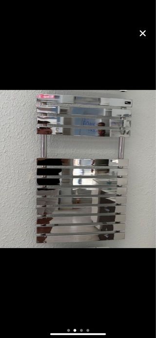 Radiador Toallero Plata