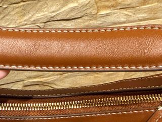 Bolso Mango Marrón Tachuelas. Nuevo